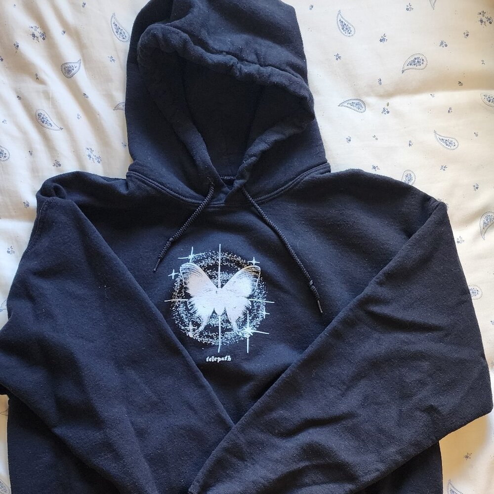 Conan Gray black telepath hoodie sz L